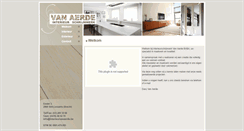 Desktop Screenshot of interieurvanaerde.be