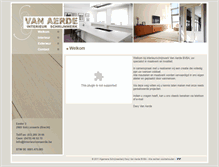 Tablet Screenshot of interieurvanaerde.be